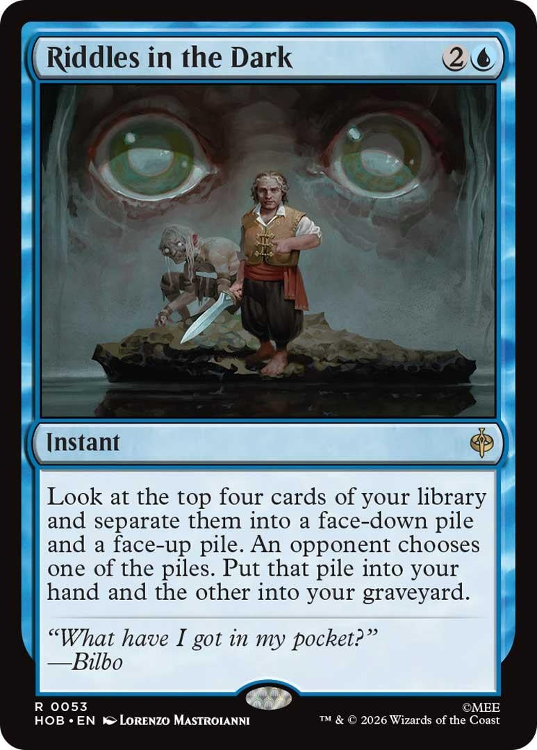 Image for Riddles in the Dark (53) [The Hobbit] - Magic: The Gathering