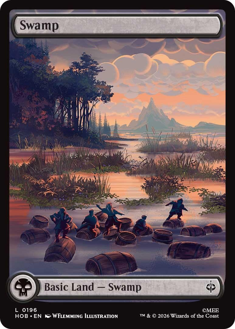 Image for Swamp (0196) (196) [The Hobbit] - Magic: The Gathering