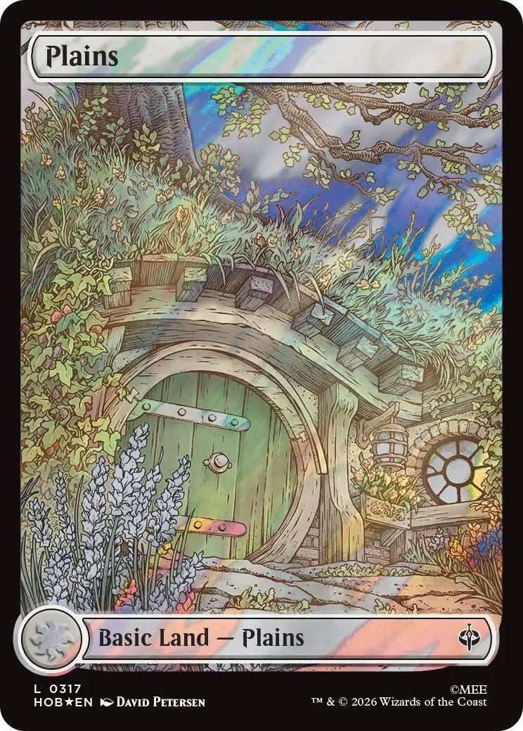 Image for Plains (0317) (Surge Foil) (317) [The Hobbit] - Magic: The Gathering