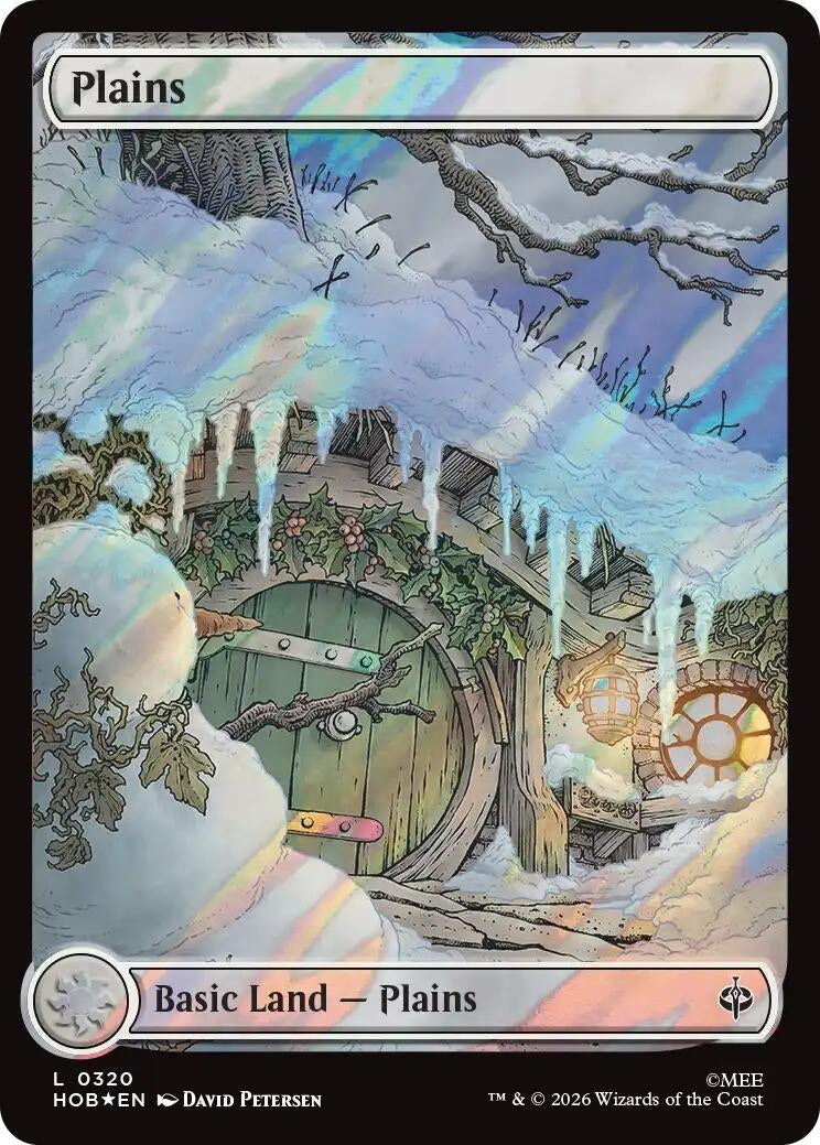 Image for Plains (0320) (Surge Foil) (320) [The Hobbit] - Magic: The Gathering