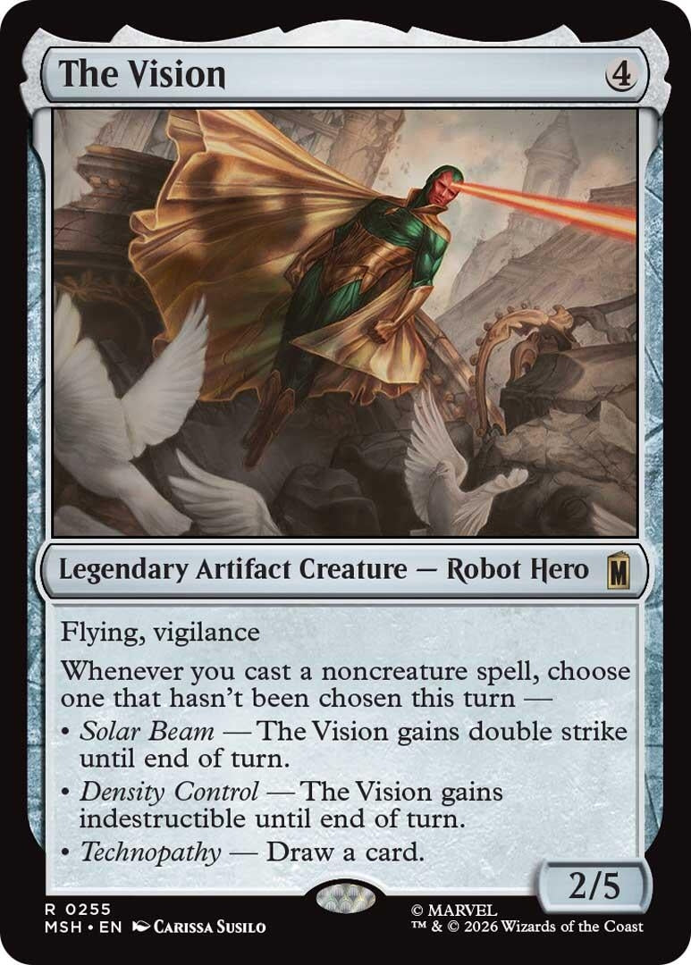 Image for The Vision (255) [Marvel Super Heroes] - Magic: The Gathering