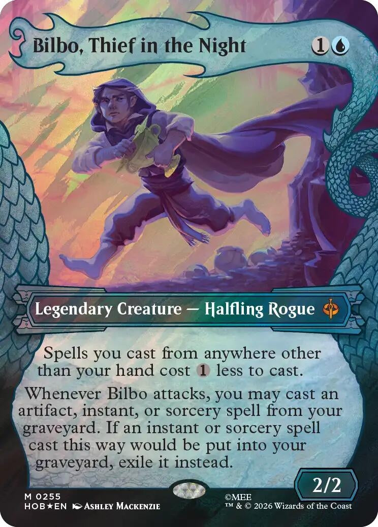 Image for Bilbo, Thief in the Night (Showcase) (Surge Foil) (255) [The Hobbit] - Magic: The Gathering
