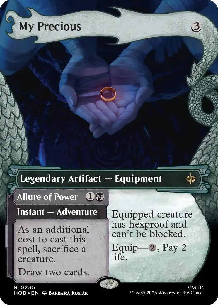 Image for My Precious (Showcase) (235) [The Hobbit] - Magic: The Gathering