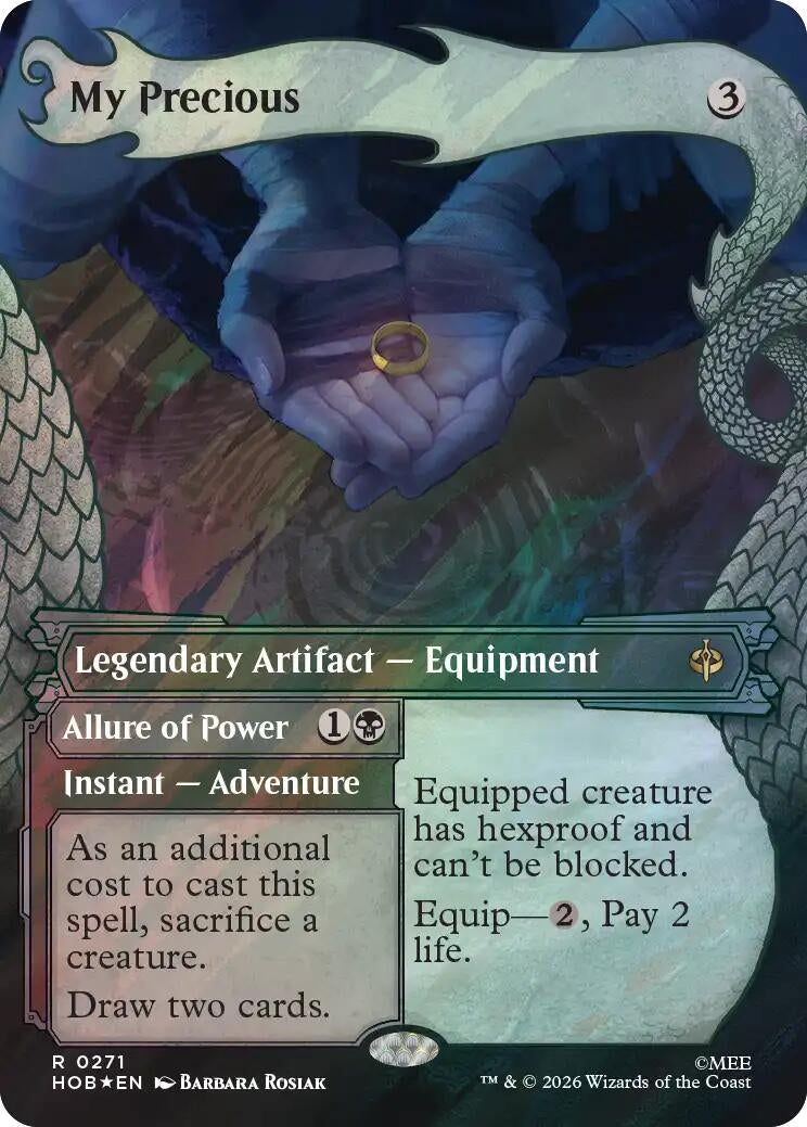 Image for My Precious (Showcase) (Surge Foil) (271) [The Hobbit] - Magic: The Gathering