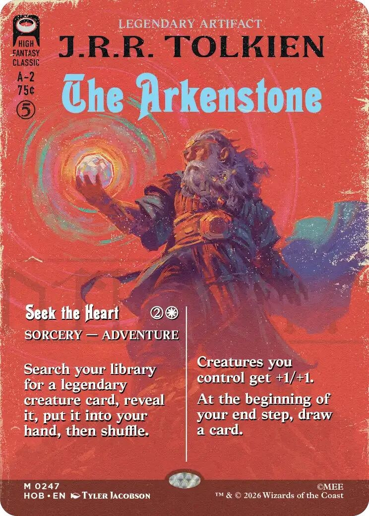 Image for The Arkenstone (Borderless) (247) [The Hobbit] - Magic: The Gathering