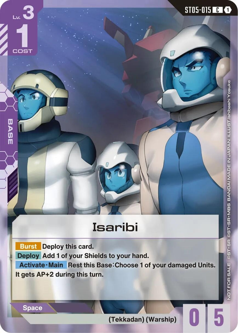 Image for Isaribi (Newtype Challenge 2026 Mission 3) (ST05-015) [Gundam Promotional Cards] {GCG-PR} - Gundam Card Game