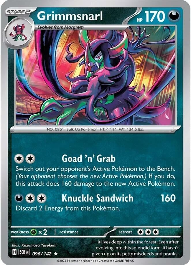 Image for Grimmsnarl - 096/142 (Non-Holo) (096/142) [Deck Exclusives] - Pokemon