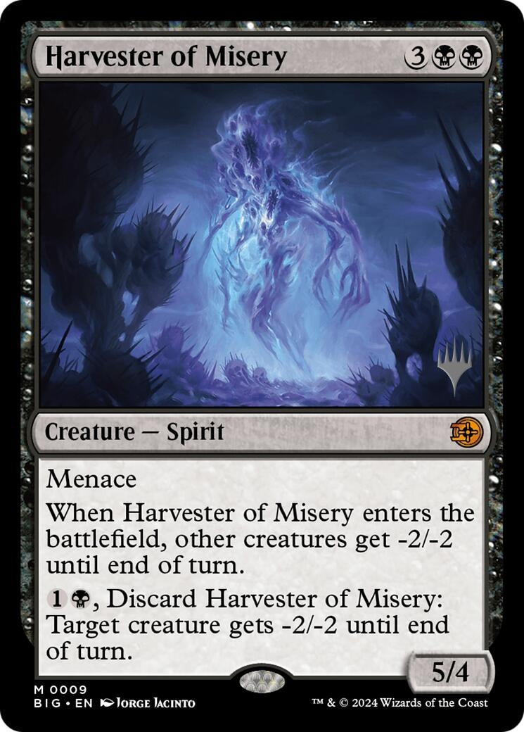 Image for Harvester of Misery (9) [Promo Pack: Secrets of Strixhaven] - Magic: The Gathering