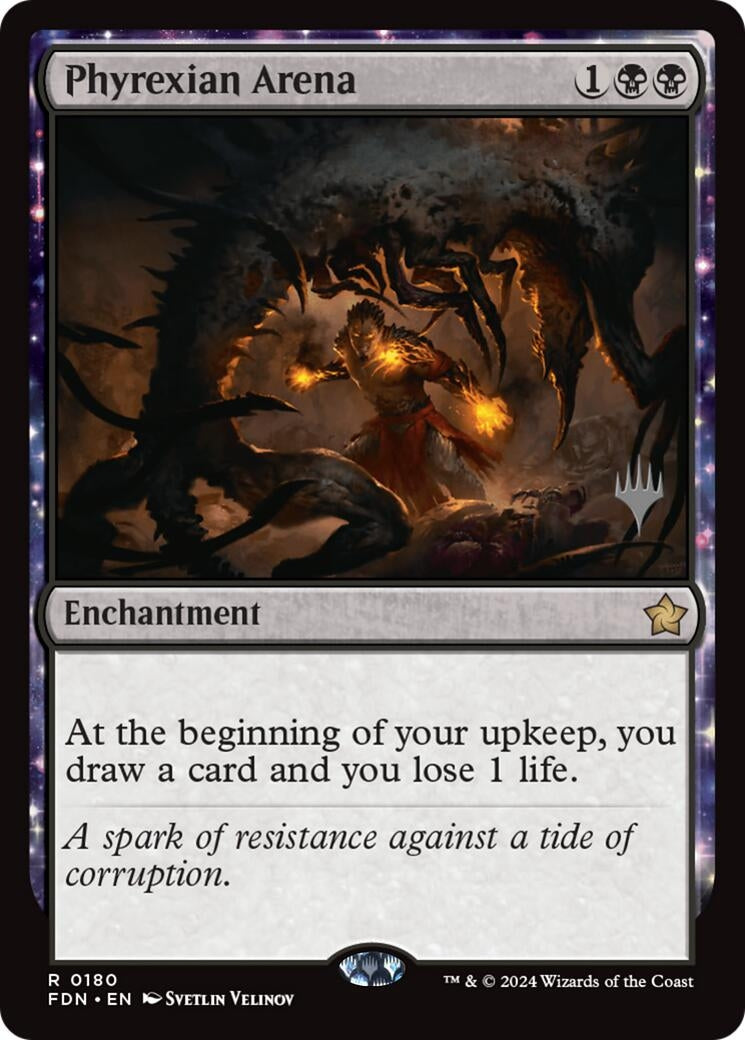 Image for Phyrexian Arena (180) [Promo Pack: Secrets of Strixhaven] - Magic: The Gathering