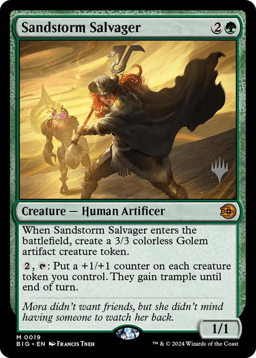 Image for Sandstorm Salvager (19) [Promo Pack: Secrets of Strixhaven] - Magic: The Gathering