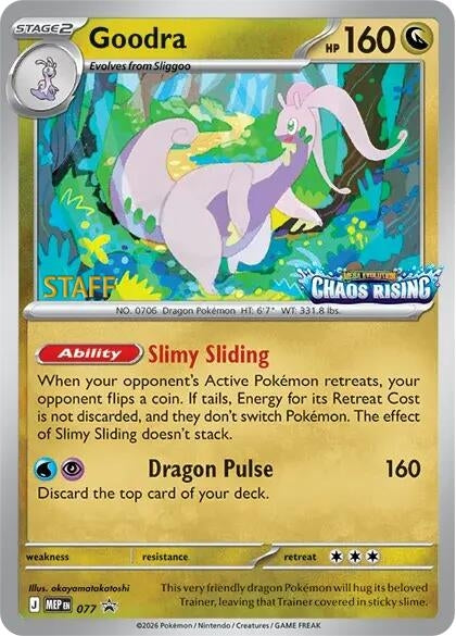 Image for Goodra - 077 [Staff] (077) [ME: Mega Evolution Promo] - Pokemon