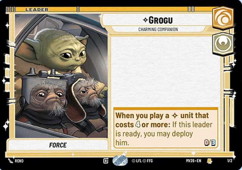 Image for Grogu - Charming Companion (1/2) [Event Exclusive Promos] - Star Wars: Unlimited