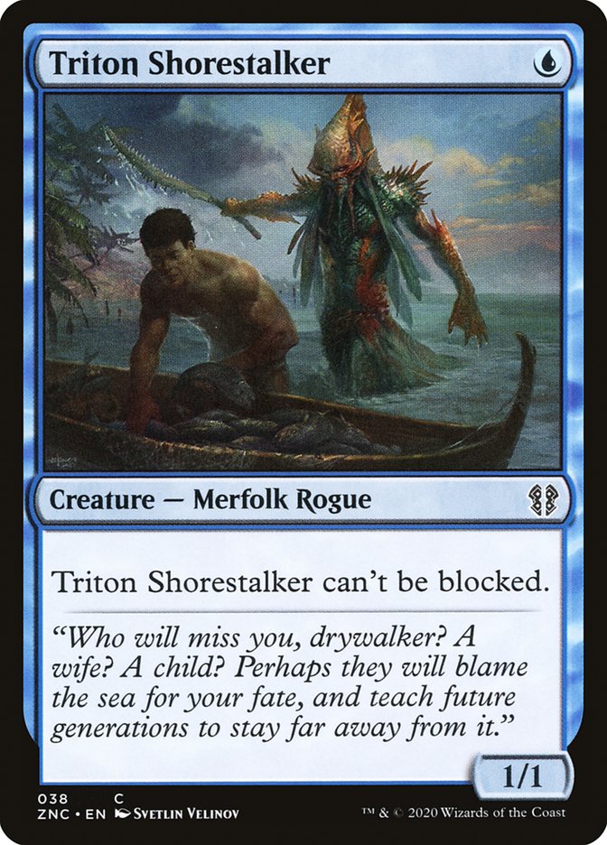 Triton Shorestalker (38) [Commander: Zendikar Rising]