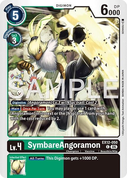 Image for SymbareAngoramon (EX12-050 C) [Digital World Shambala] {EX-12} - Digimon Card Game