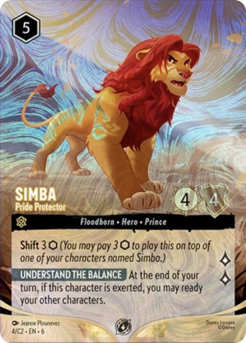 Image for Simba - Pride Protector (Foil) (4) [Disney Lorcana Promo Cards] - Disney Lorcana