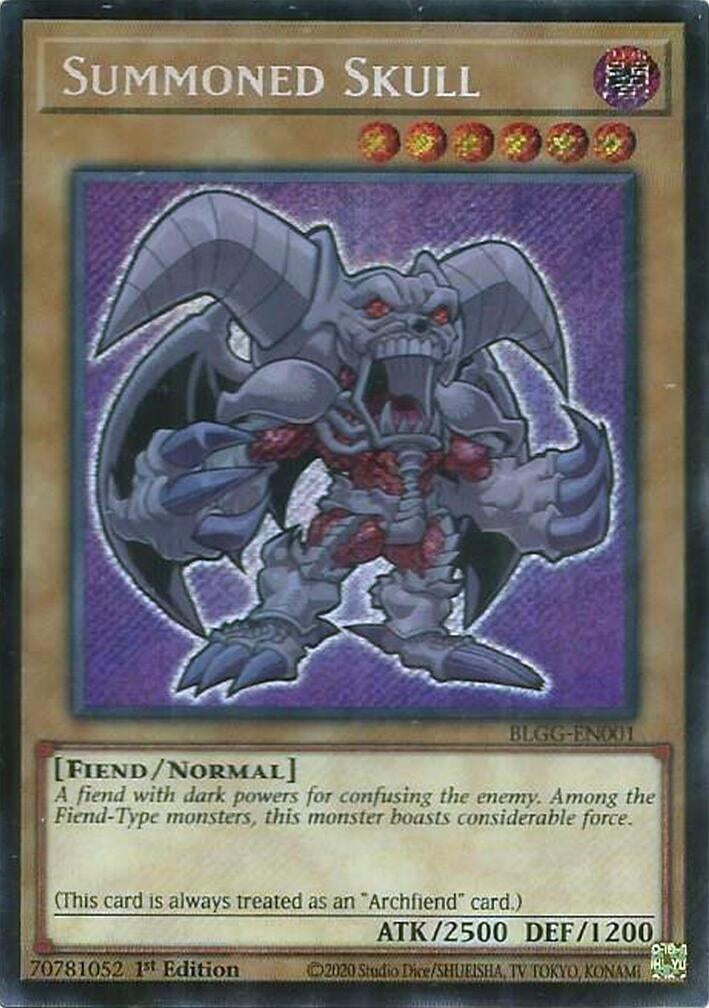 Image for Summoned Skull (BLGG-EN001) [Battles of Legend: Glorious Gallery] - YuGiOh
