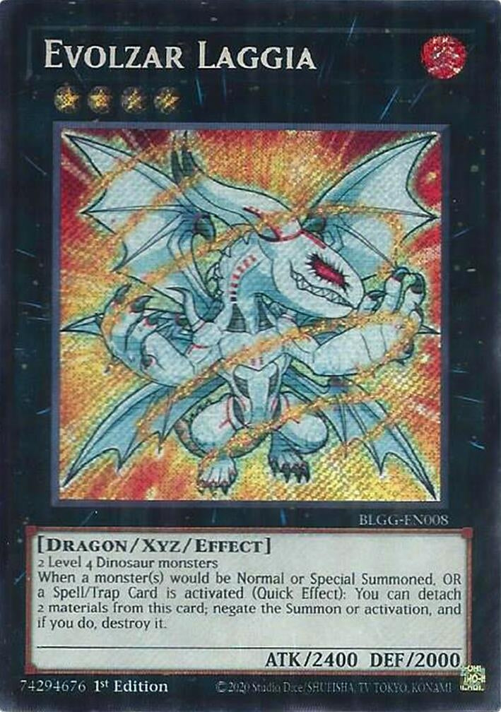 Image for Evolzar Laggia (BLGG-EN008) [Battles of Legend: Glorious Gallery] - YuGiOh