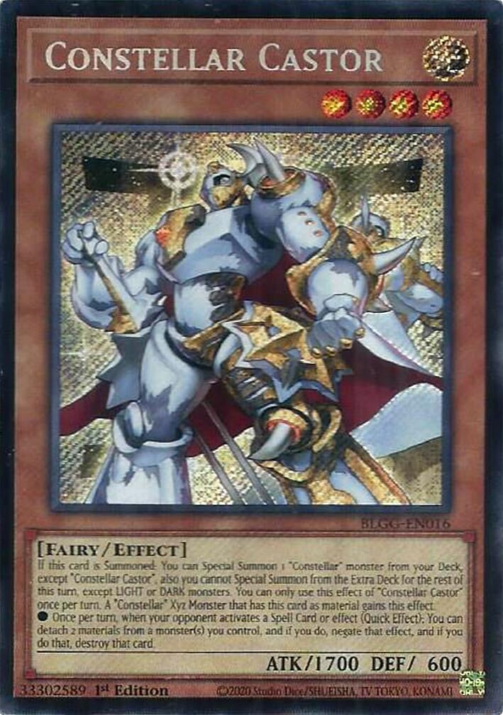 Image for Constellar Castor (BLGG-EN016) [Battles of Legend: Glorious Gallery] - YuGiOh