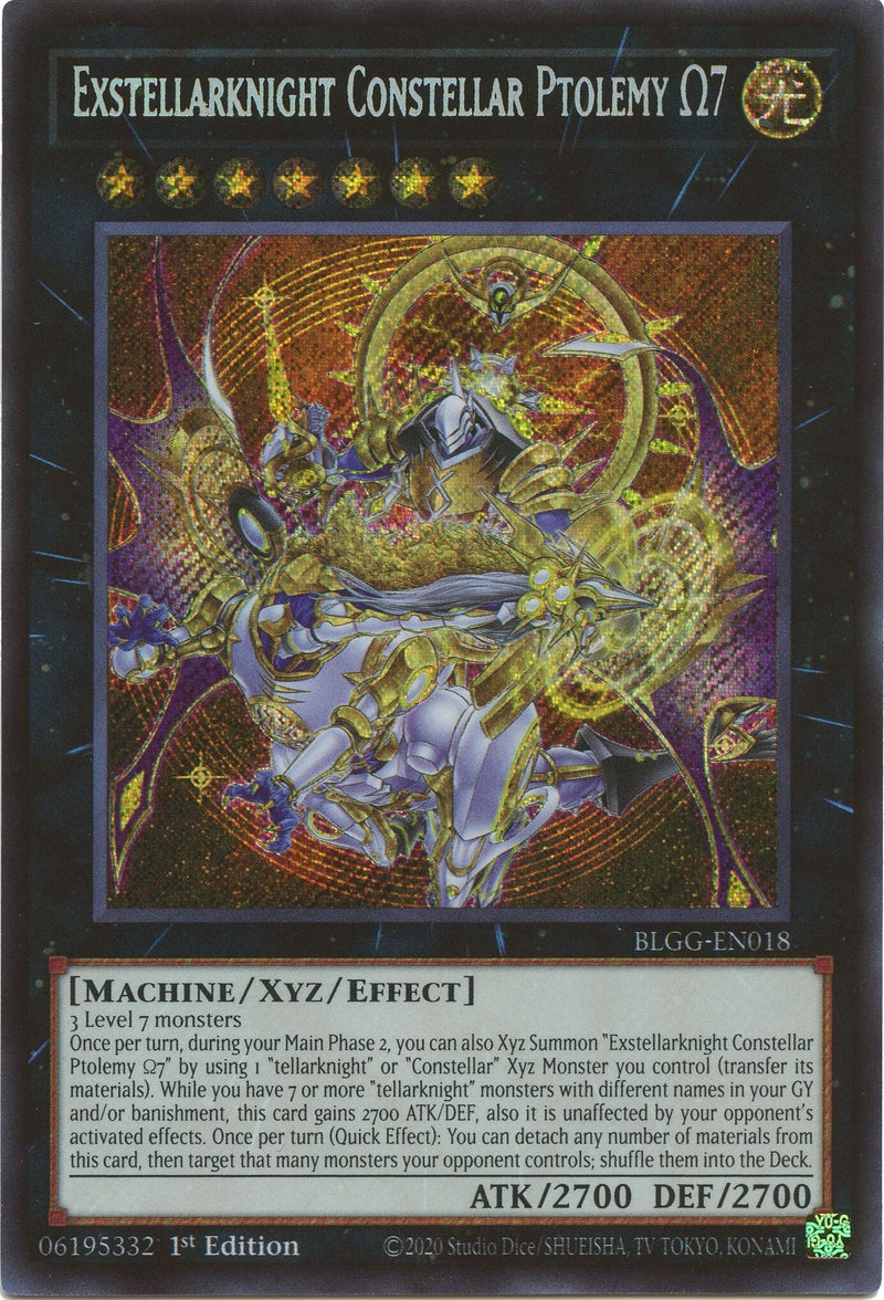 Image for Exstellarknight Constellar Ptolemy Omega 7 (BLGG-EN018) [Battles of Legend: Glorious Gallery] - YuGiOh