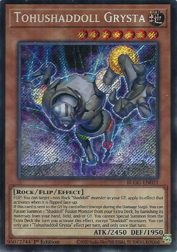 Image for Tohushaddoll Grysta (BLGG-EN021) [Battles of Legend: Glorious Gallery] - YuGiOh