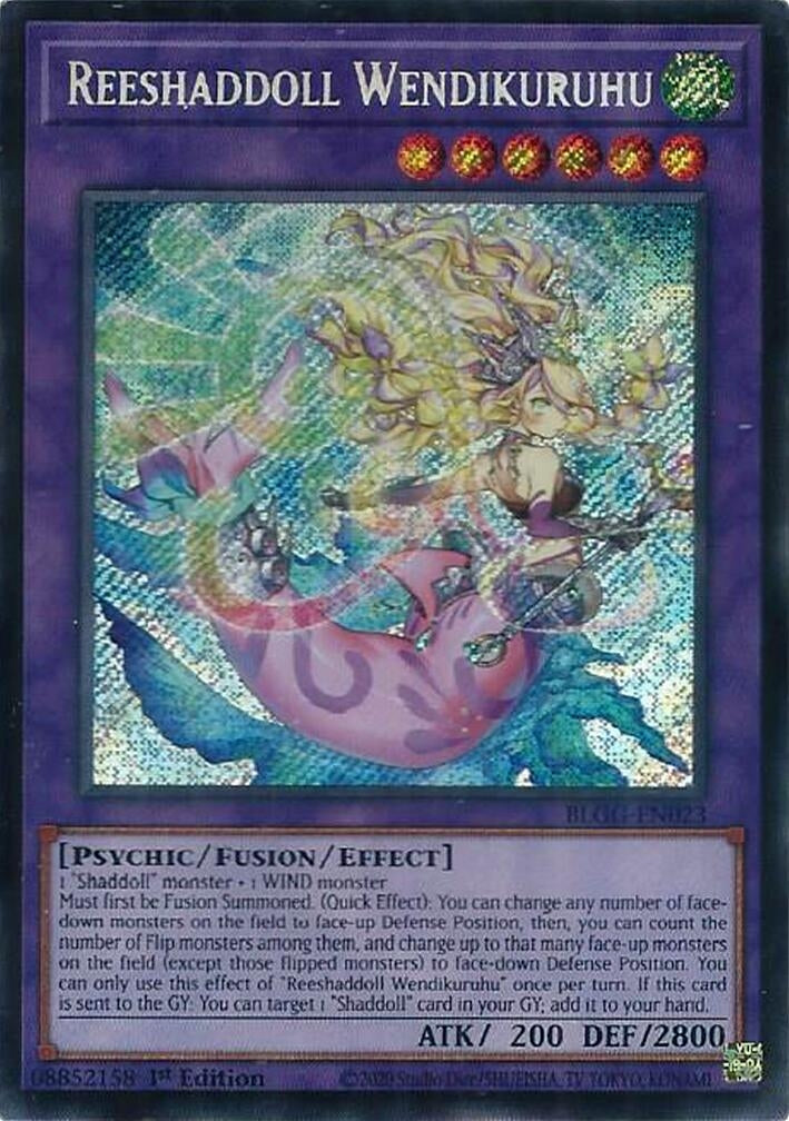Image for Reeshaddoll Wendikuruhu (BLGG-EN023) [Battles of Legend: Glorious Gallery] - YuGiOh