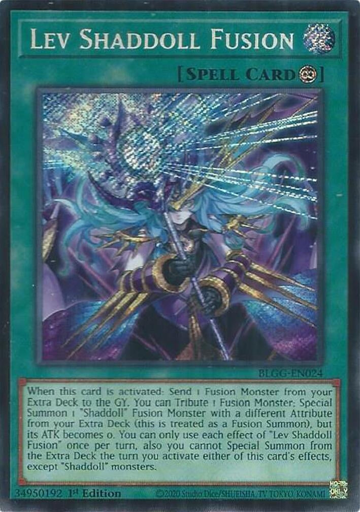 Image for Lev Shaddoll Fusion (BLGG-EN024) [Battles of Legend: Glorious Gallery] - YuGiOh