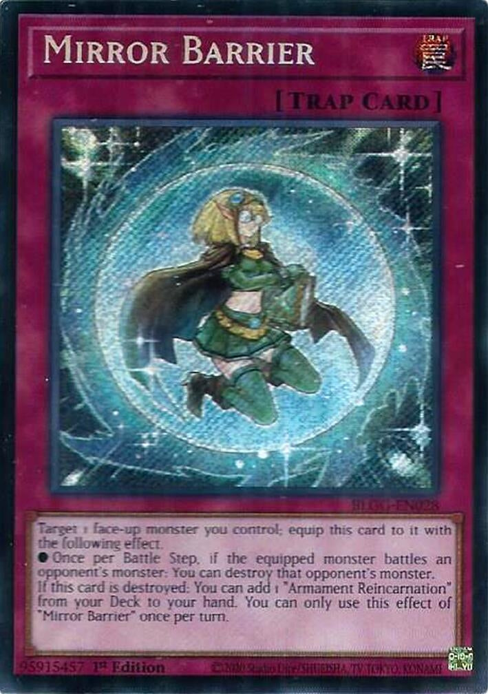 Image for Mirror Barrier (BLGG-EN028) [Battles of Legend: Glorious Gallery] - YuGiOh