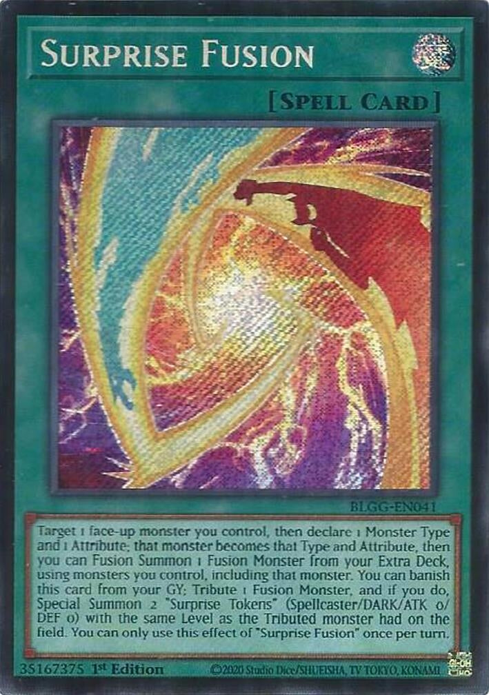 Image for Surprise Fusion (BLGG-EN041) [Battles of Legend: Glorious Gallery] - YuGiOh