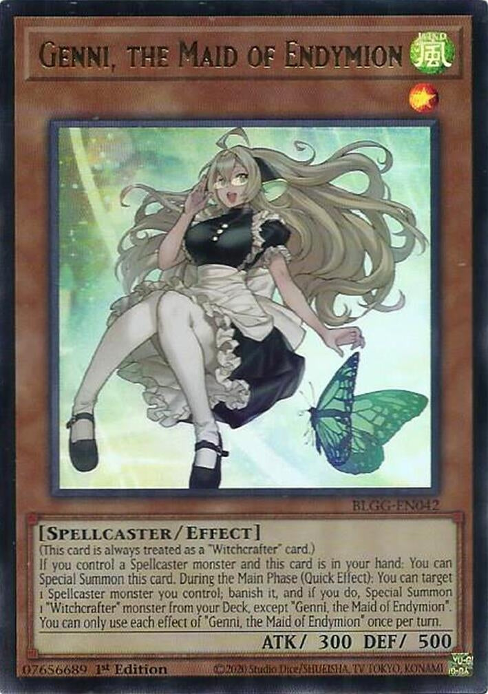 Image for Genni, the Maid of Endymion (BLGG-EN042) [Battles of Legend: Glorious Gallery] - YuGiOh