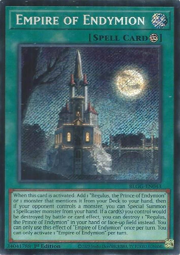 Image for Empire of Endymion (BLGG-EN043) [Battles of Legend: Glorious Gallery] - YuGiOh
