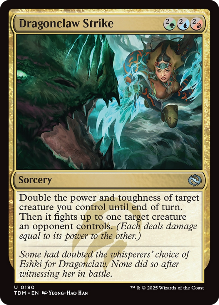 Dragonclaw Strike (180) [Tarkir: Dragonstorm]