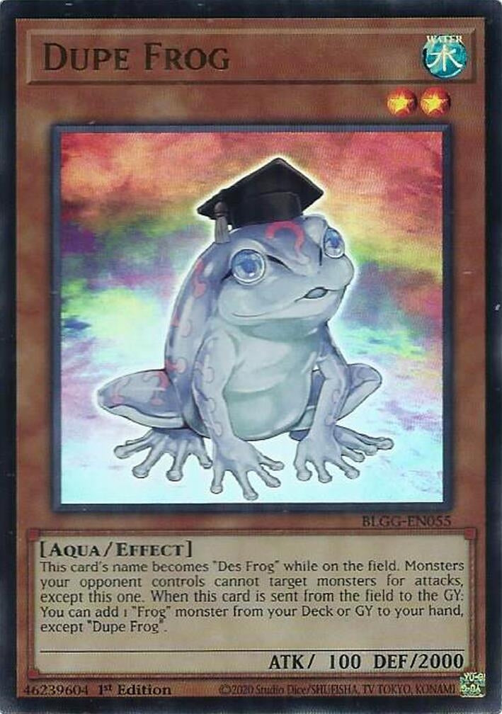 Image for Dupe Frog (BLGG-EN055) [Battles of Legend: Glorious Gallery] - YuGiOh