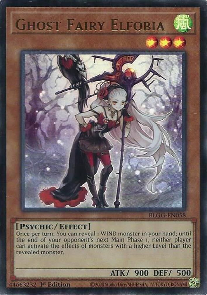 Image for Ghost Fairy Elfobia (BLGG-EN058) [Battles of Legend: Glorious Gallery] - YuGiOh