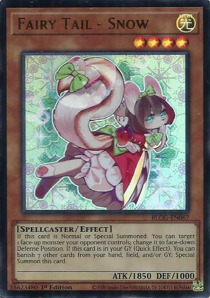 Image for Fairy Tail - Snow (BLGG-EN067) [Battles of Legend: Glorious Gallery] - YuGiOh