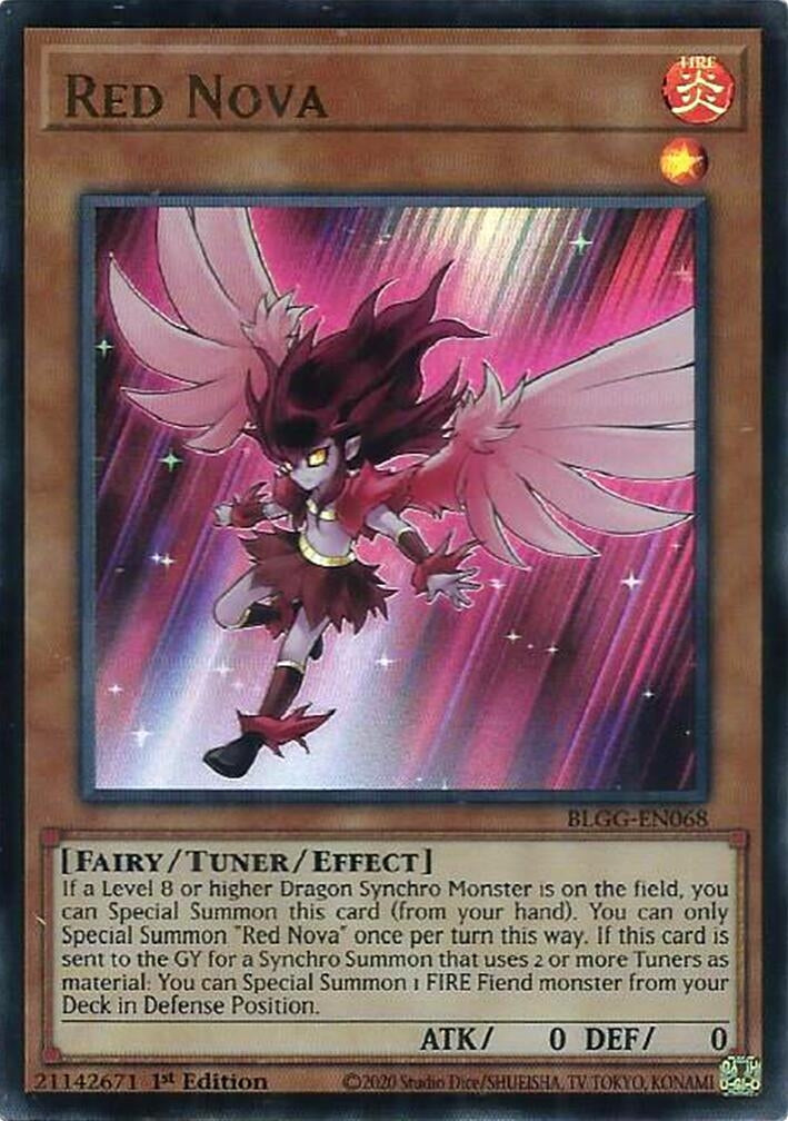 Image for Red Nova (BLGG-EN068) [Battles of Legend: Glorious Gallery] - YuGiOh