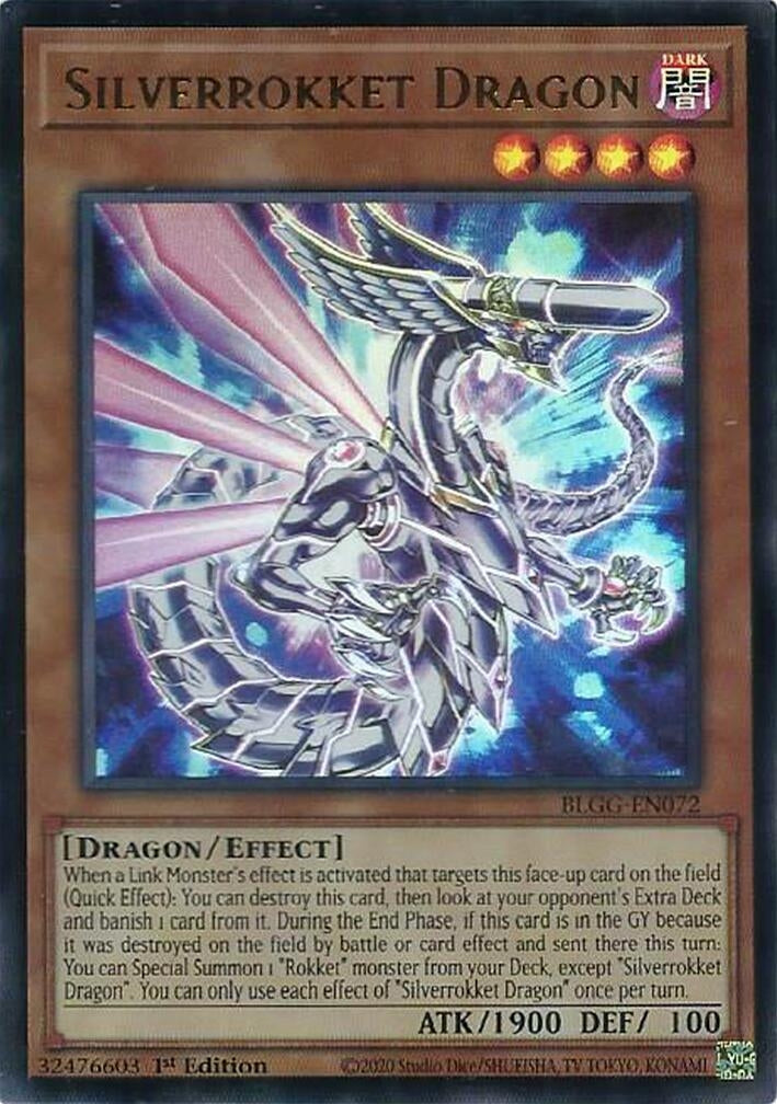 Image for Silverrokket Dragon (BLGG-EN072) [Battles of Legend: Glorious Gallery] - YuGiOh