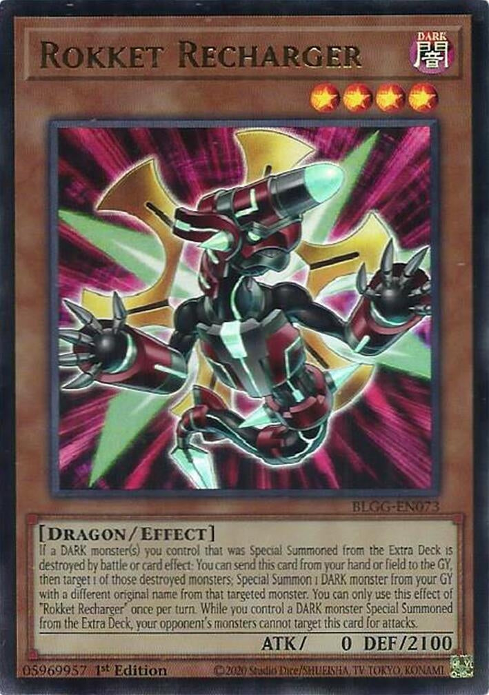 Image for Rokket Recharger (BLGG-EN073) [Battles of Legend: Glorious Gallery] - YuGiOh