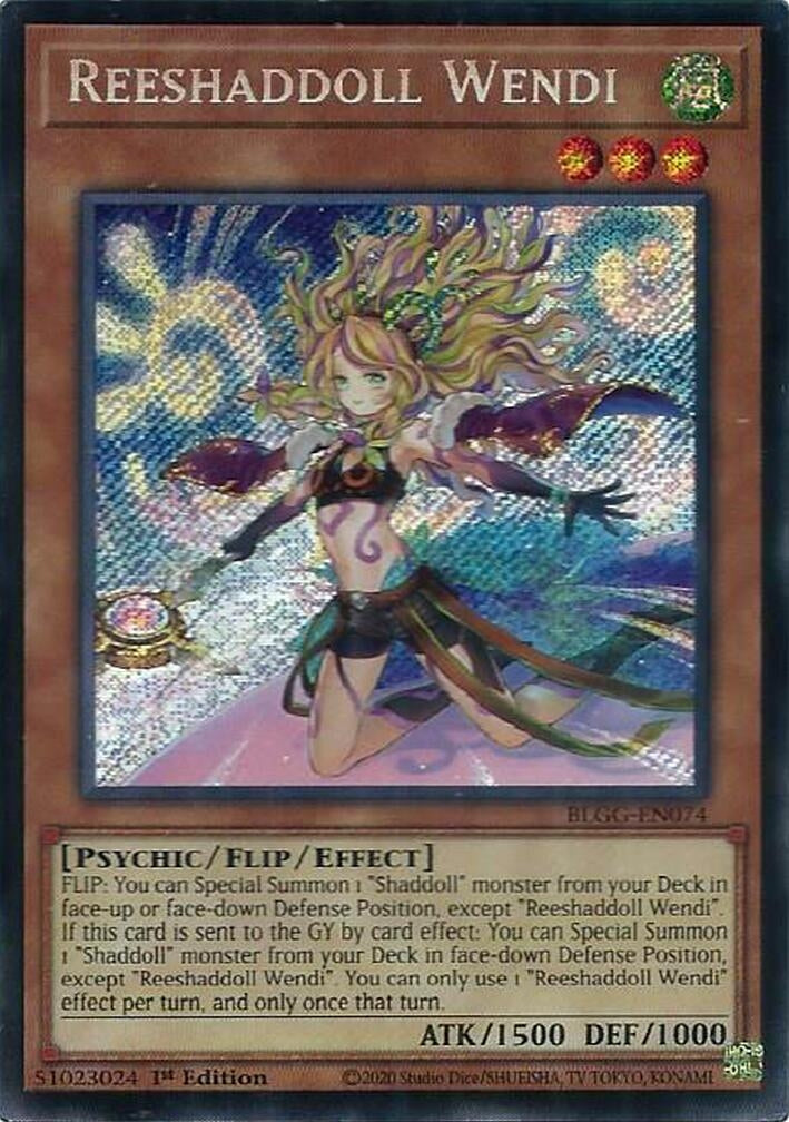 Image for Reeshaddoll Wendi (BLGG-EN074) [Battles of Legend: Glorious Gallery] - YuGiOh