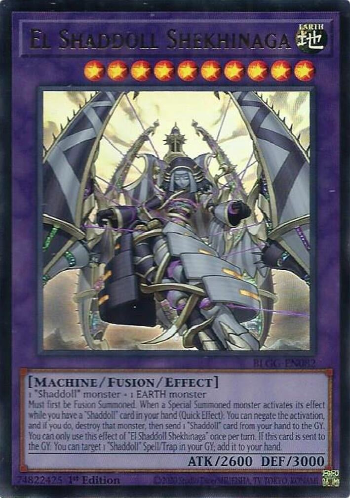 Image for El Shaddoll Shekhinaga (BLGG-EN082) [Battles of Legend: Glorious Gallery] - YuGiOh