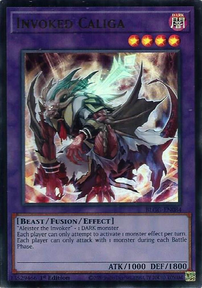Image for Invoked Caliga (BLGG-EN084) [Battles of Legend: Glorious Gallery] - YuGiOh