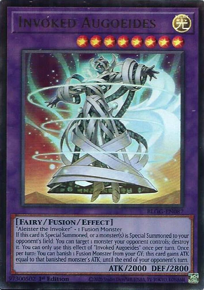 Image for Invoked Augoeides (BLGG-EN087) [Battles of Legend: Glorious Gallery] - YuGiOh