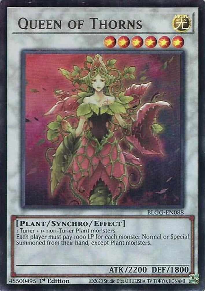 Image for Queen of Thorns (BLGG-EN088) [Battles of Legend: Glorious Gallery] - YuGiOh