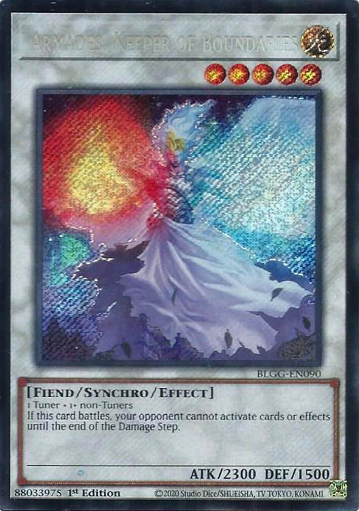 Image for Armades, Keeper of Boundaries (BLGG-EN090) [Battles of Legend: Glorious Gallery] - YuGiOh