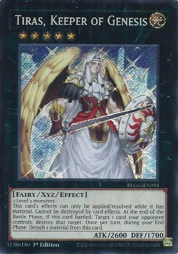 Image for Tiras, Keeper of Genesis (BLGG-EN094) [Battles of Legend: Glorious Gallery] - YuGiOh