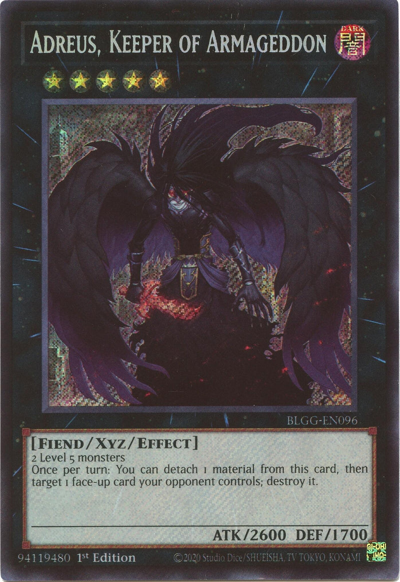 Image for Adreus, Keeper of Armageddon (BLGG-EN096) [Battles of Legend: Glorious Gallery] - YuGiOh