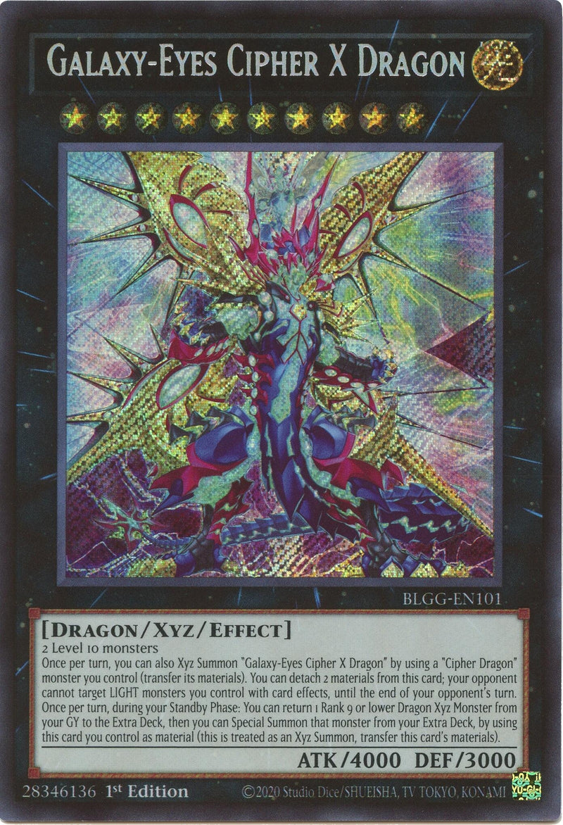 Image for Galaxy-Eyes Cipher X Dragon (BLGG-EN101) [Battles of Legend: Glorious Gallery] - YuGiOh
