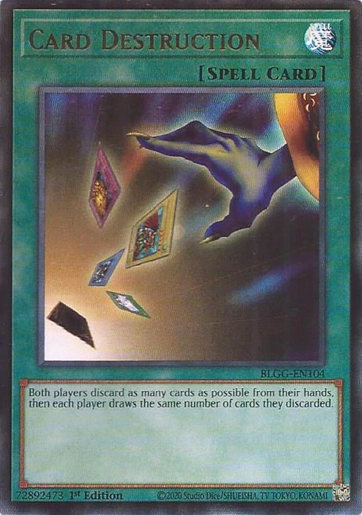 Image for Card Destruction (BLGG-EN104) [Battles of Legend: Glorious Gallery] - YuGiOh