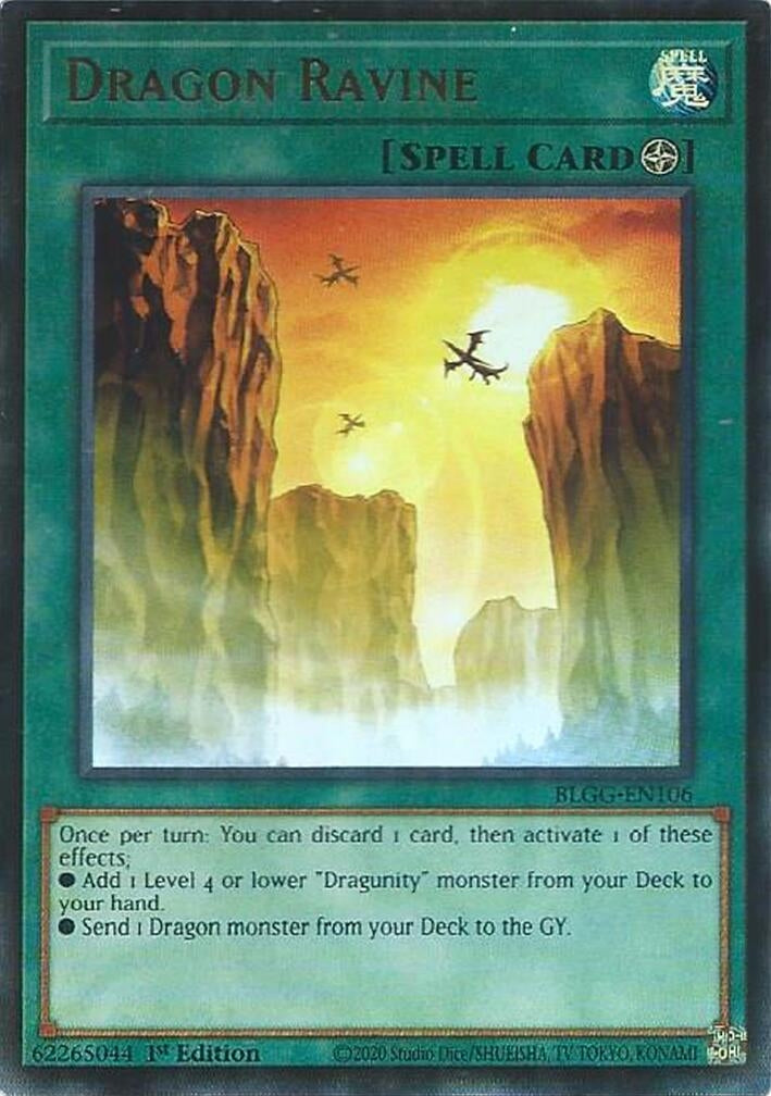 Image for Dragon Ravine (BLGG-EN106) [Battles of Legend: Glorious Gallery] - YuGiOh