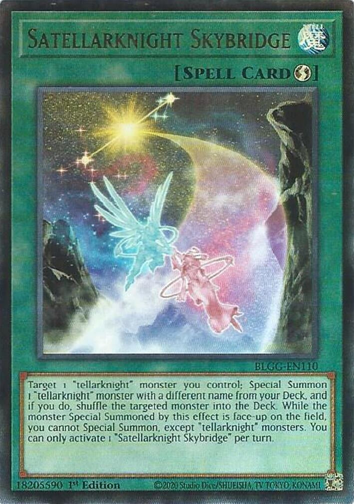 Image for Satellarknight Skybridge (BLGG-EN110) [Battles of Legend: Glorious Gallery] - YuGiOh