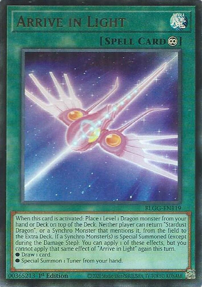 Image for Arrive in Light (BLGG-EN119) [Battles of Legend: Glorious Gallery] - YuGiOh